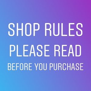Shop Rules